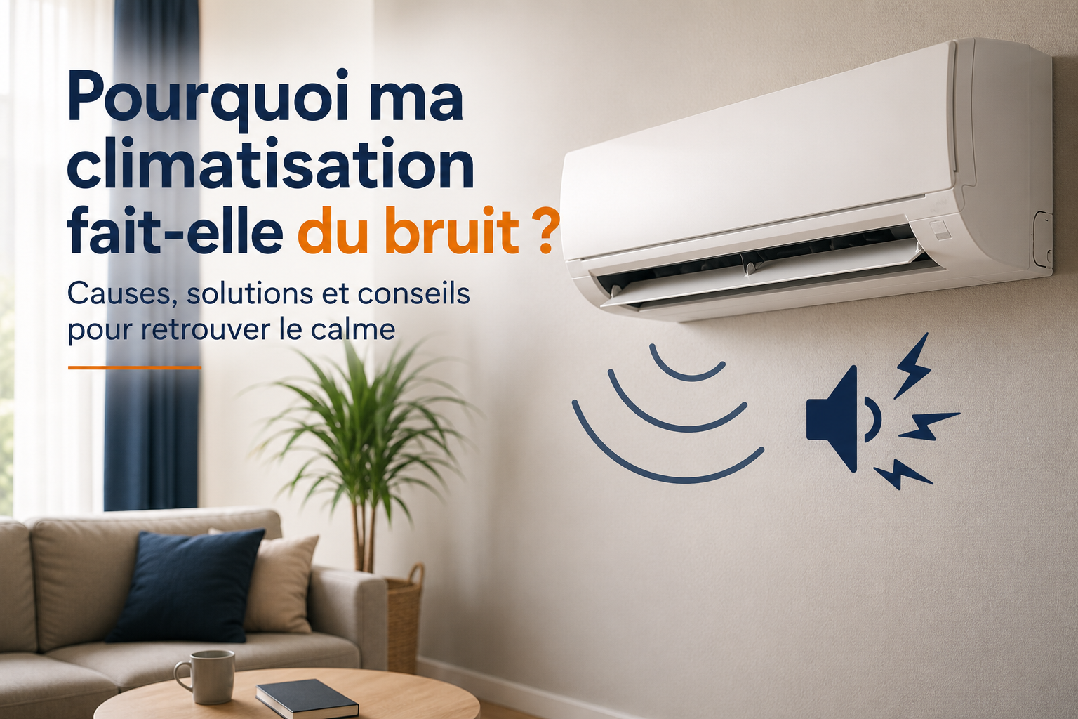 Pourquoi ma climatisation fait-elle du bruit ?